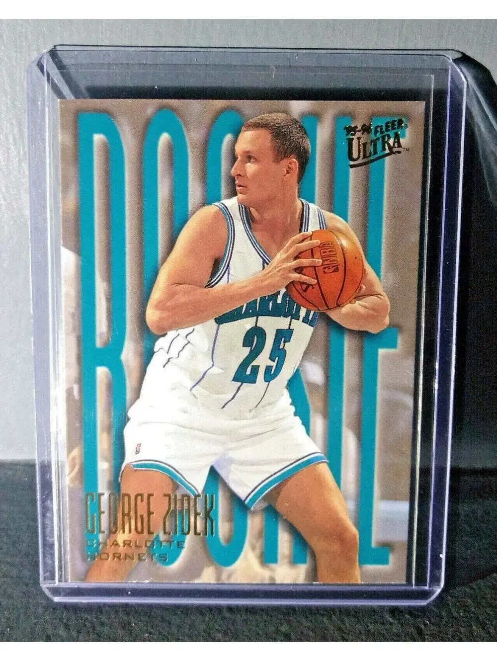 1995-96 George Zidek #298 Fleer Ultra Rookie Basketball Card